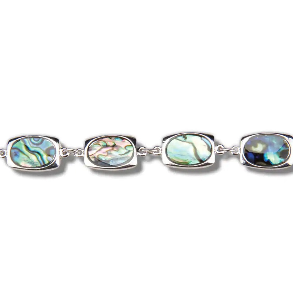Storrs Glacier Pearle Ovals Link Bracelet brand new in box